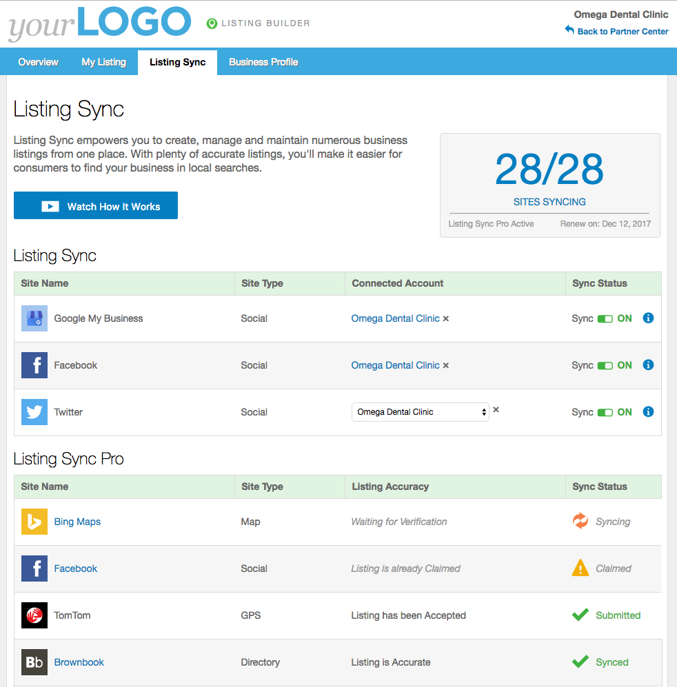 Be the single source of truth for local business listings